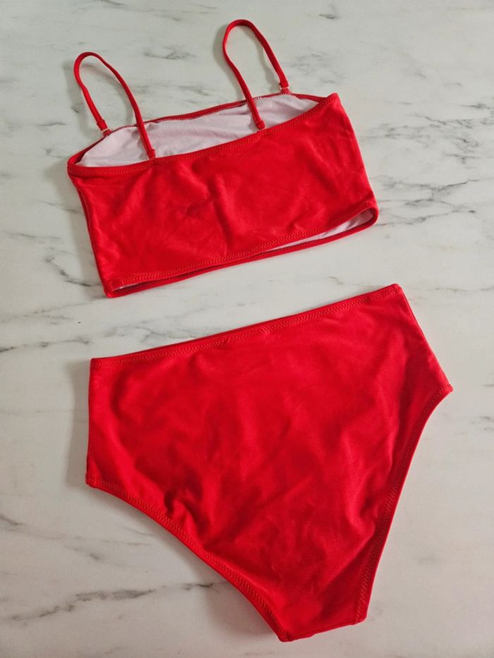 Champion bikini 2 pièces rouge taille M - photo numéro 2