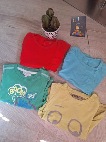 Lot Tee-shirts été 12 moos garçon