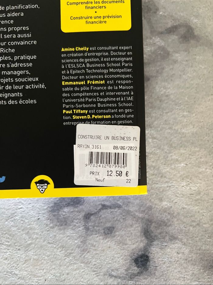 Livre, construire en business plan - photo numéro 3