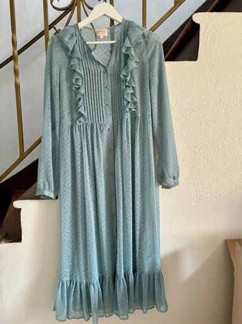 Robe mi longue Sezane plumetis