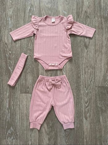 Ensemble rose Shein 3 mois