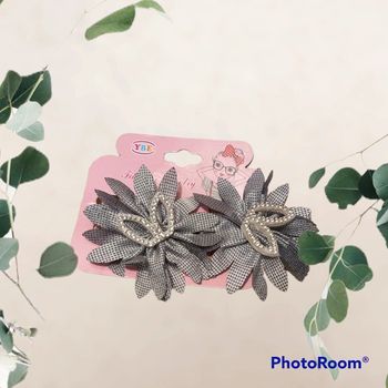 Élastique cheveux brillant