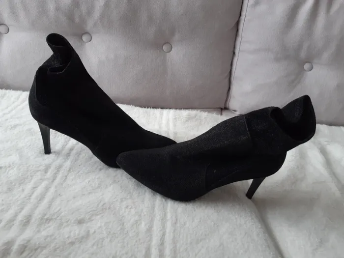 Bottines noires Camaïeu 40 - photo numéro 2