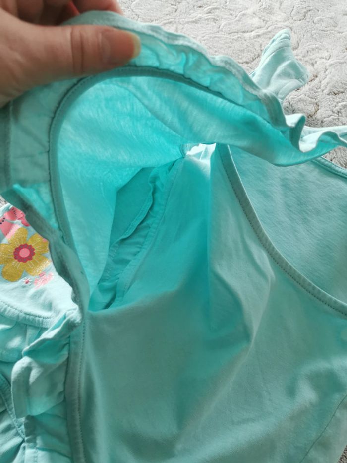 Haut bleu sans manches fille 9 ans Sergent Major - photo numéro 4