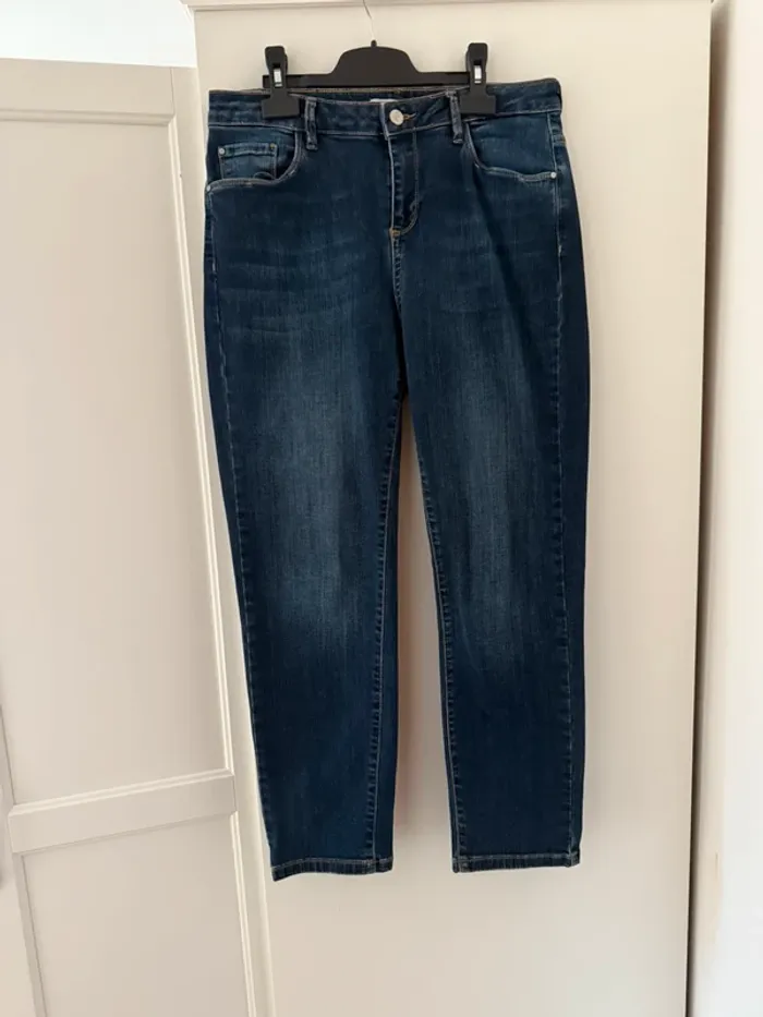 Beau jean bleu Promod coupe droite 🌸 38