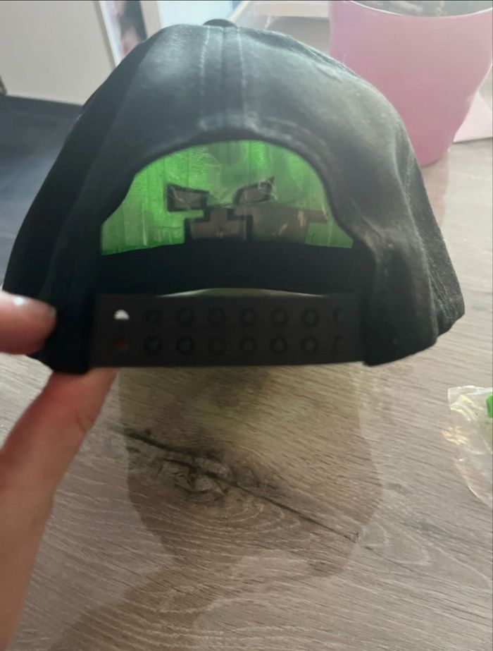 Casquette minecraft - photo numéro 2