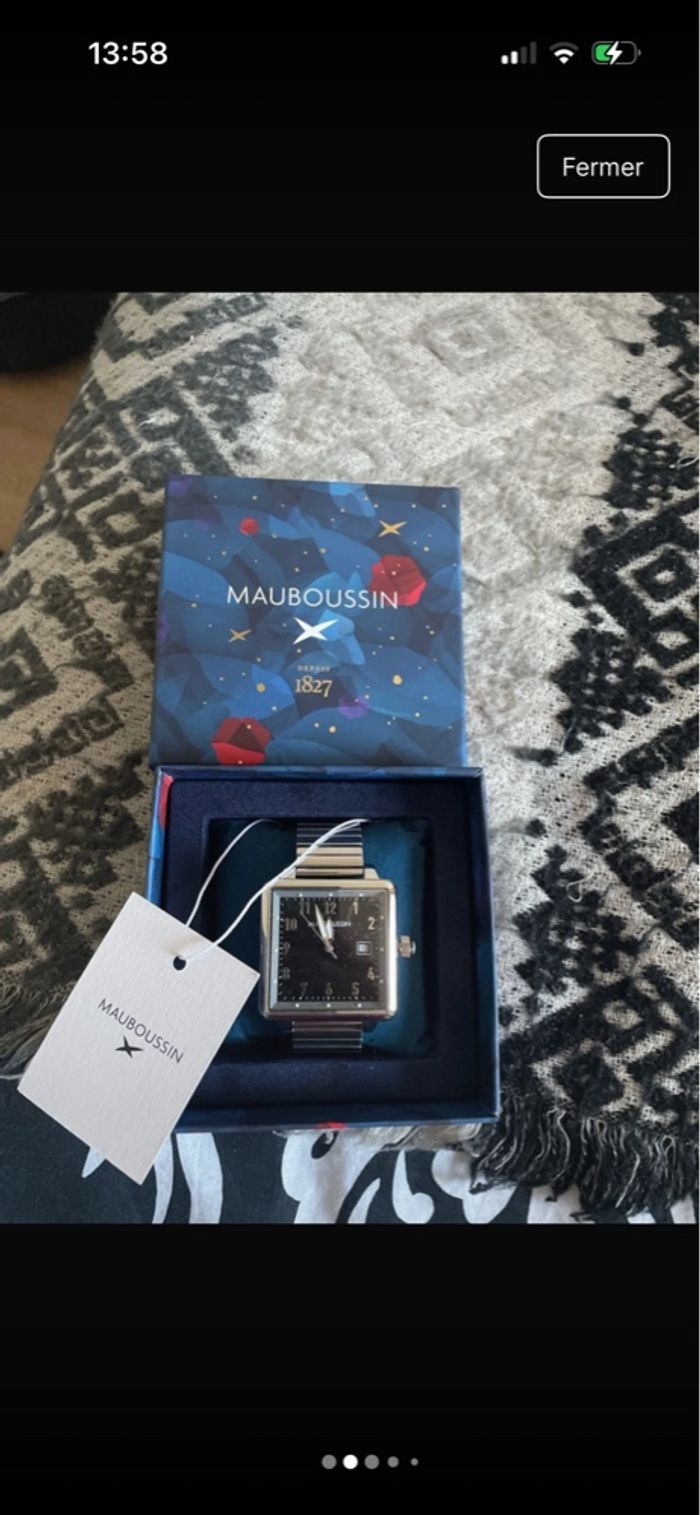 Montre homme Mauboussin - photo numéro 4