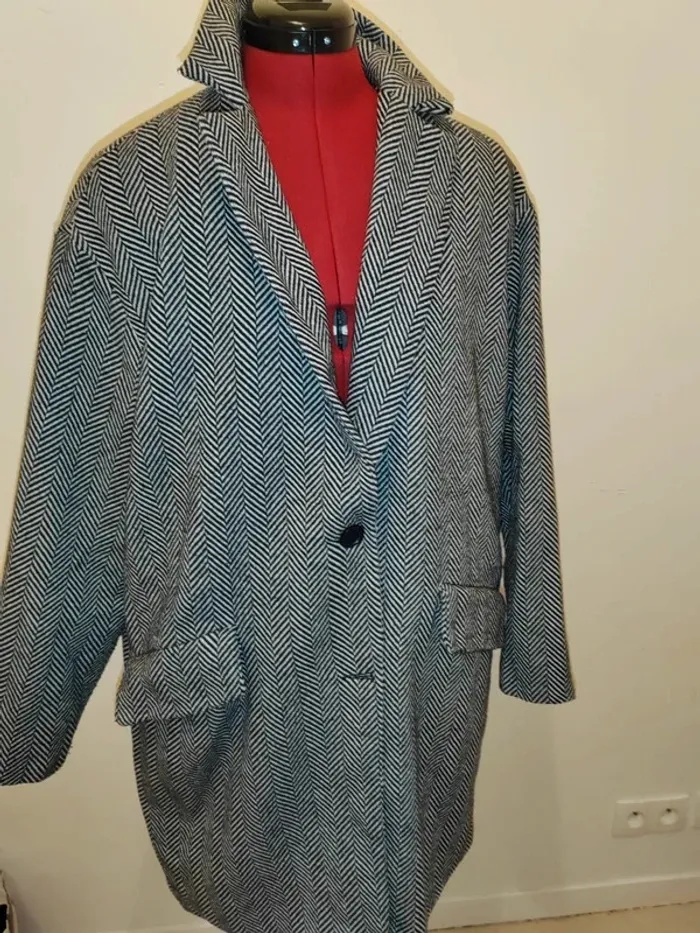 Manteau laine Sarah john