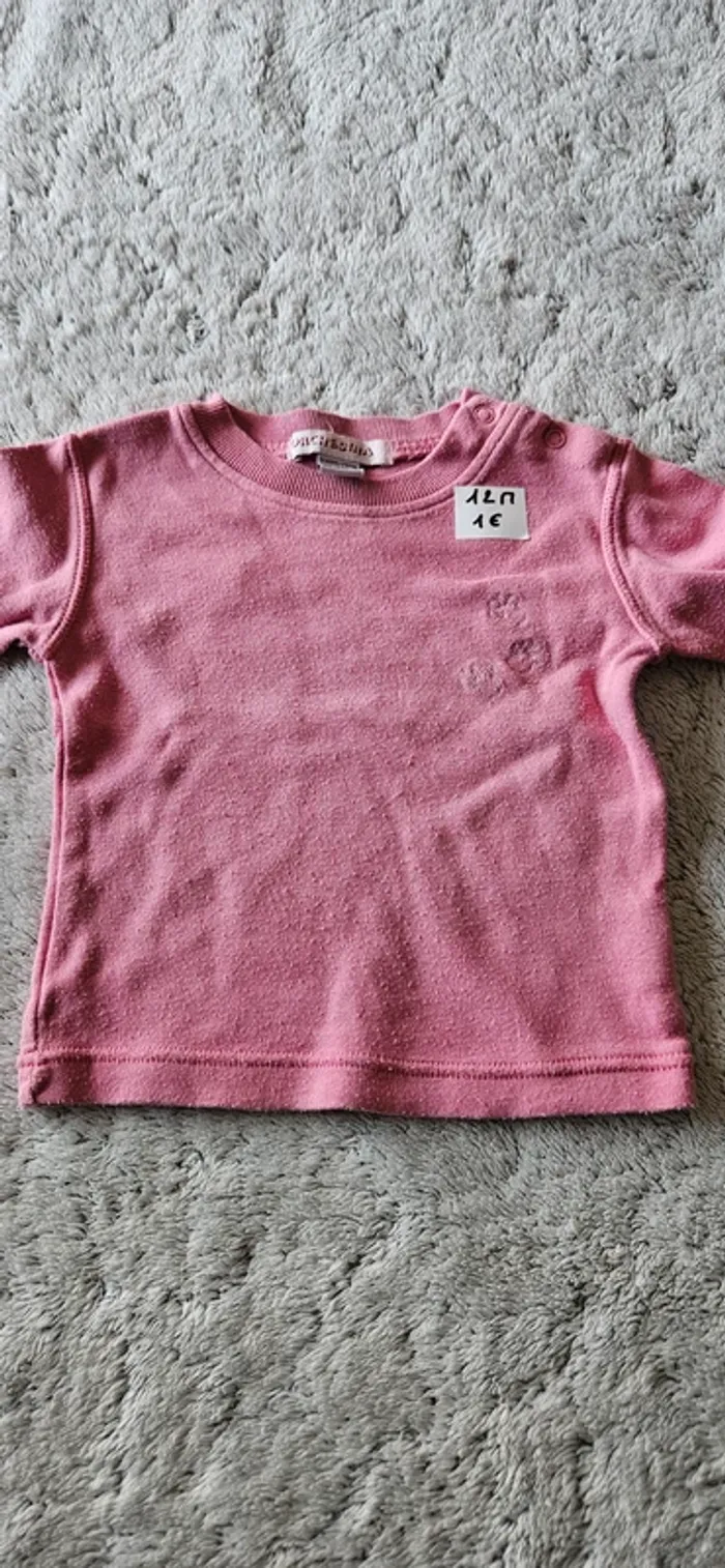 Pull rose 12 mois - photo numéro 2