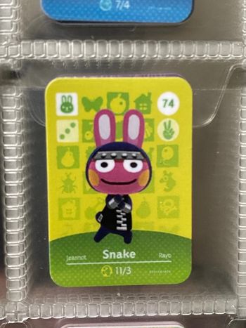 mini carte amiibo snake