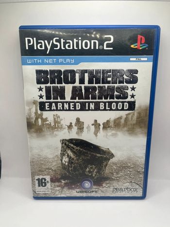 Brothers in Arms Earned in Blood PAL Playstation 2