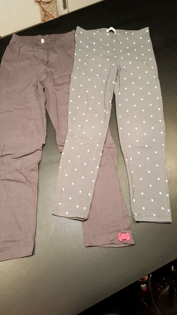 Lot legging 8 ans