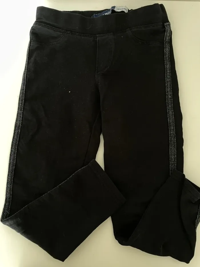 Jegging noir okaidi 5 ans