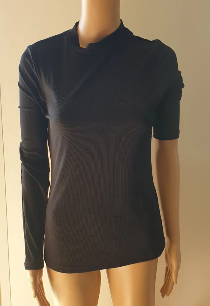 💜 Haut maille côtelée taille L 40 Shein #emyfleury_40femme