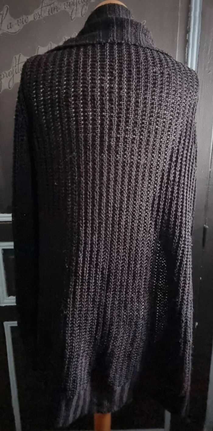 Cardigan noir taille s - photo numéro 4