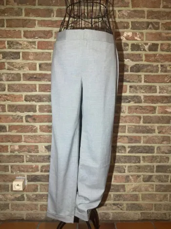 Pantalon droit gris clair Zara Basic Tail’e S / 36