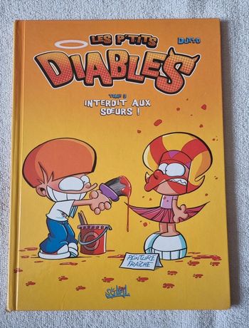 Livre les p'tits diables tome 9 interdit aux sœurs