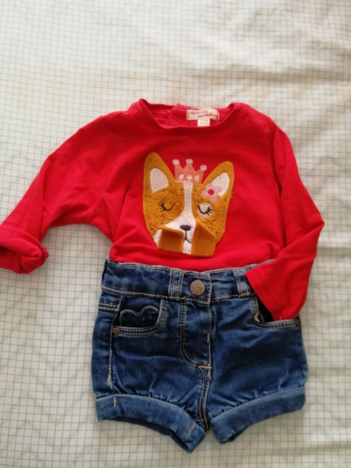 Jolie ensemble bébé fille - photo numéro 2