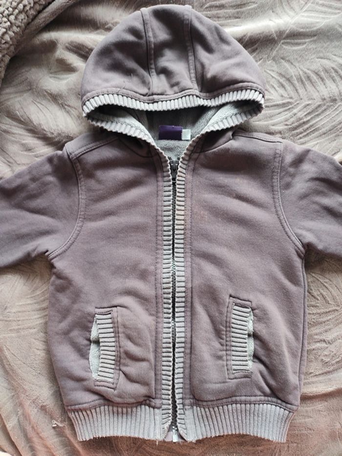 Gilet à capuche sergent major 3 ans