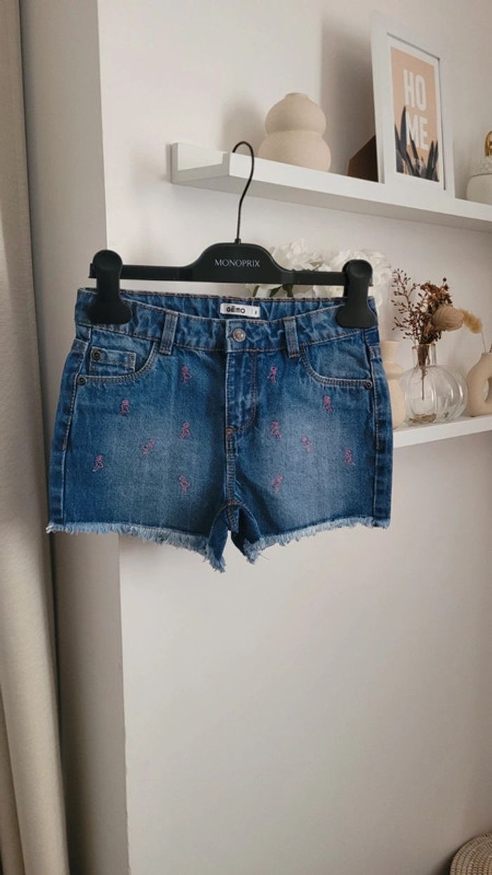 Short fille Gemo 8 ans neuf