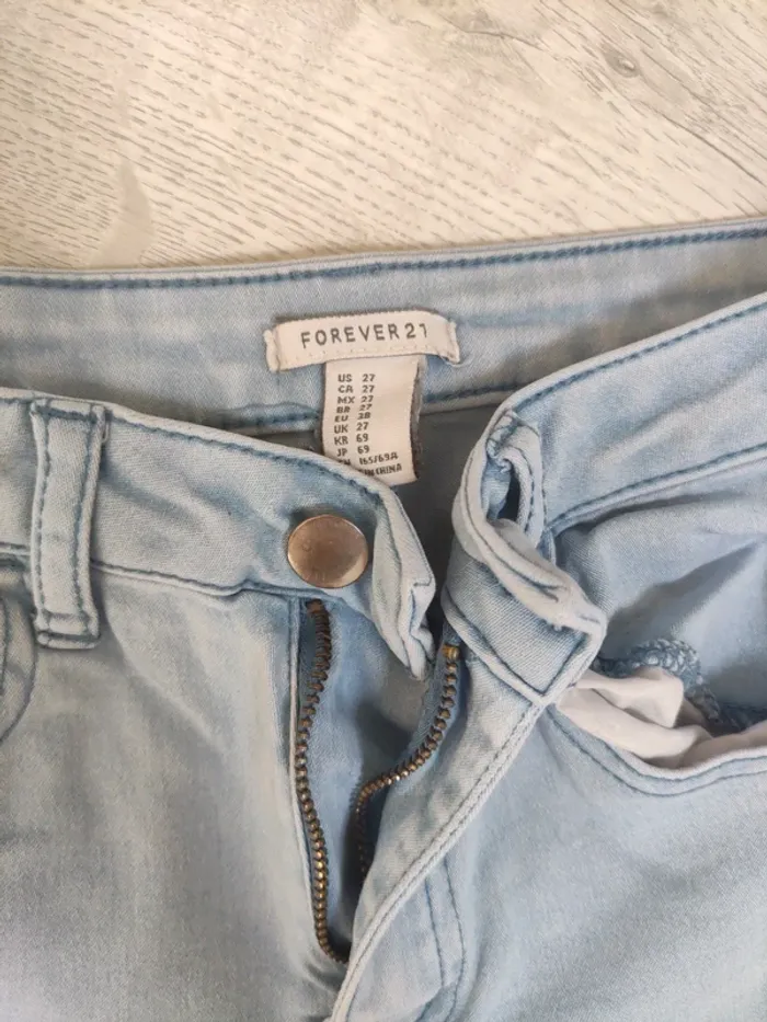 Jean taille haute forever21 - photo numéro 2
