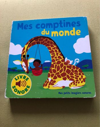 Livre mes petits imagiers sonores mes comptines du monde
