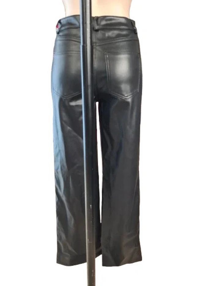 Pantalon simili cuir stradivarius - photo numéro 2