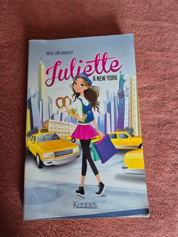 Livre enfants titre Juliette a New York