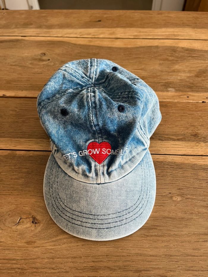 Casquette en jean Zara - photo numéro 2