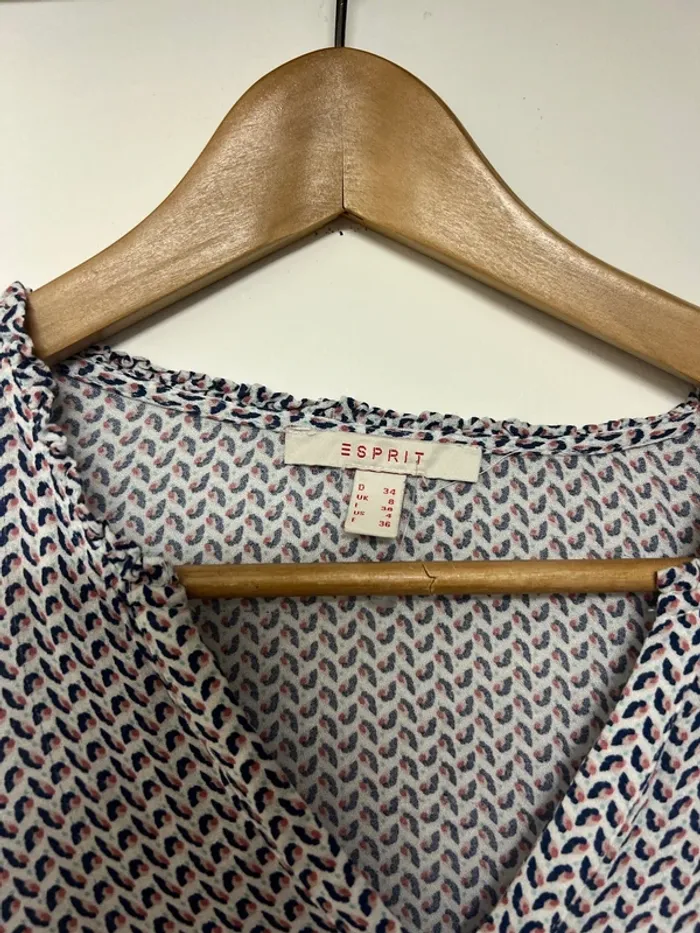 Sublime blouse parisienne - esprit - neuve - 36 - photo numéro 3