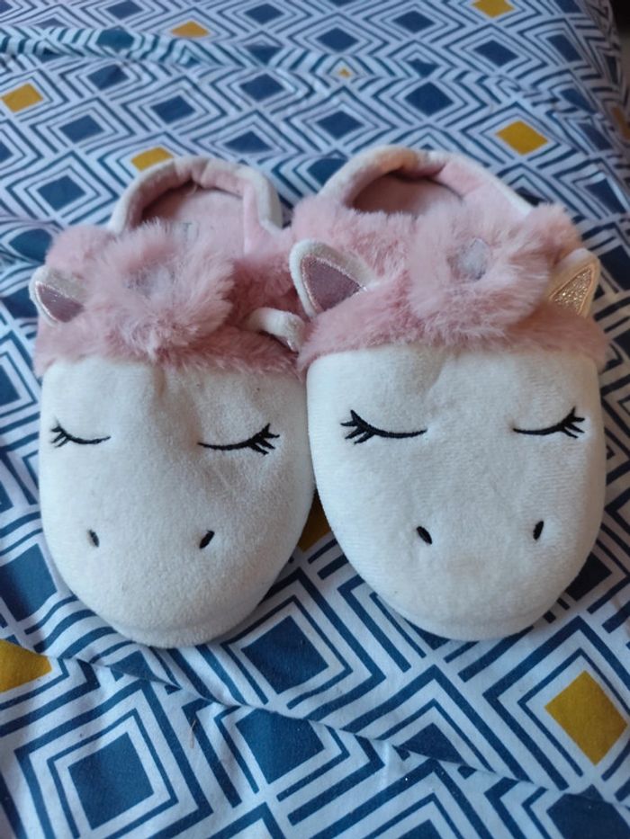 Chaussons licorne In Extenso