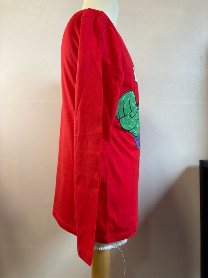 T shirt ML garçon taille 110/116 - photo numéro 3