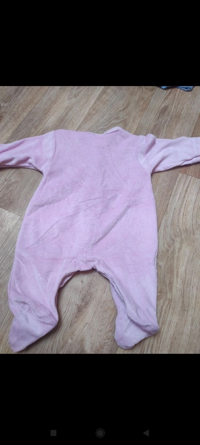 Pyjama rose bébé fille - photo numéro 2