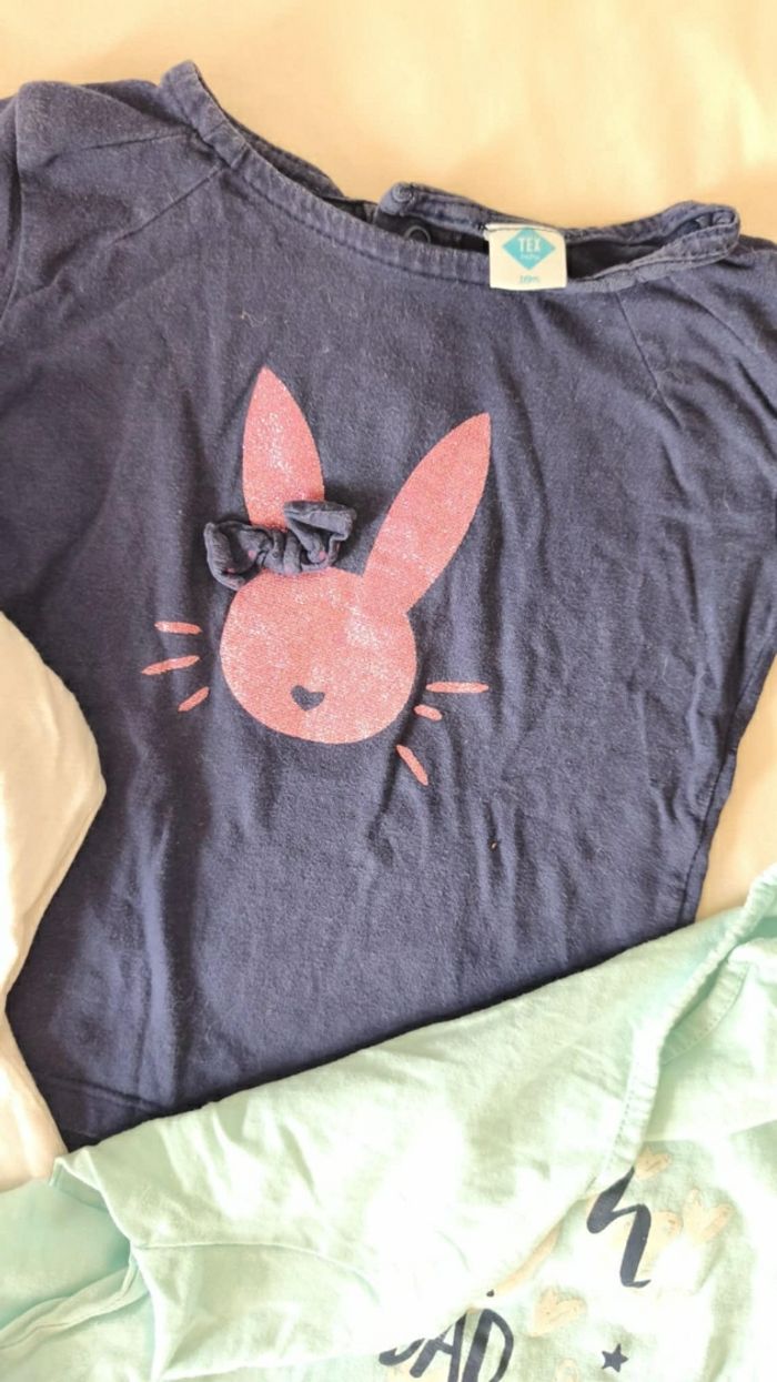 Lot de 3 tee-shirts manches longues - photo numéro 5