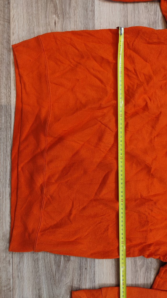 Vêtement homme Sweatshirts Sweats pull orange Fruit of the loom taille L #Retrostreet - photo numéro 4