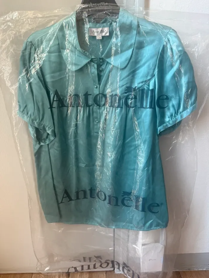 Tee-shirt Antonelle – 100 % soie – Taille 40 – Neuf - photo numéro 7
