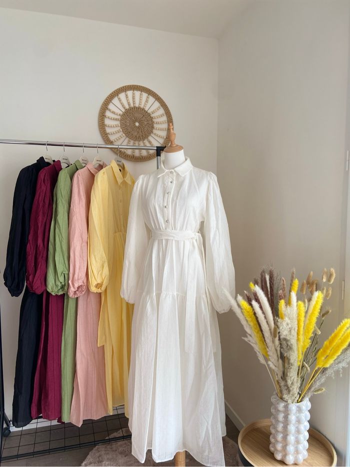 Robe Longue Blanche - photo numéro 5