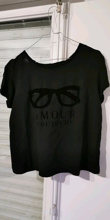 Tee shirt naf naf s noir