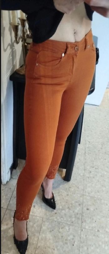 Pantalon rouille etam