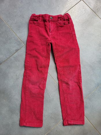 Pantalon velours fille 5 ans