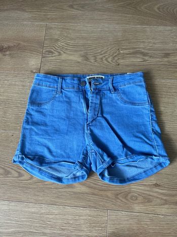 Short en jeans slim