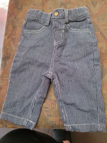 Pantalon taille réglable 6 mois babibou