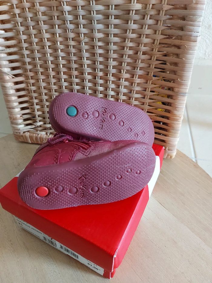 Chaussure kickers pointure 21 très bon état - photo numéro 6