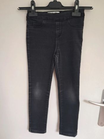 Jegging noir fille 7 ans denim co