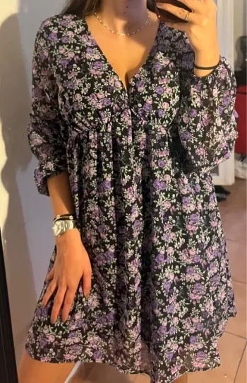 Robe chic parisienne type vintage - H&M - comme neuve