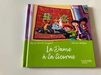 Livre McDo, la dame à la licorne