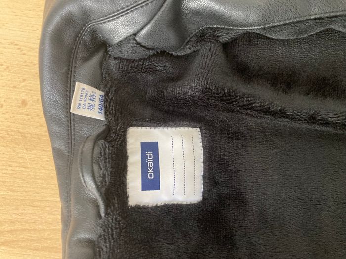 veste simulé cuir okaidi - photo numéro 10