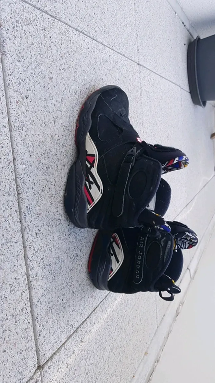 Air Jordan 8 Retro Noir - photo numéro 2