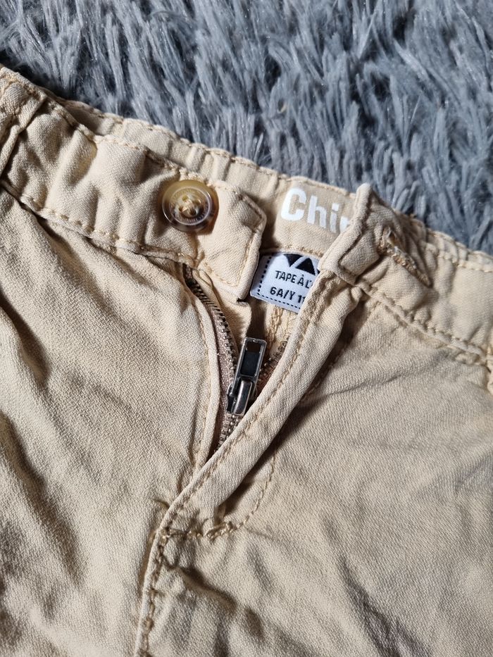Bermuda beige clair 6ans - photo numéro 2
