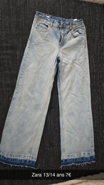 Jean zara 13/14 ans